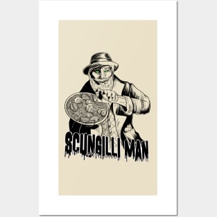 Scungilli Man Tshirt Posters and Art